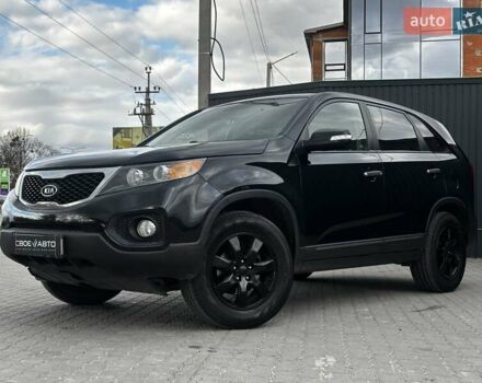 Черный Киа Соренто, объемом двигателя 2.4 л и пробегом 270 тыс. км за 9599 $, фото 1 на Automoto.ua
