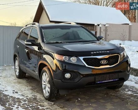 Черный Киа Соренто, объемом двигателя 2.2 л и пробегом 205 тыс. км за 14100 $, фото 1 на Automoto.ua