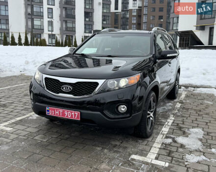 Черный Киа Соренто, объемом двигателя 2.2 л и пробегом 202 тыс. км за 14999 $, фото 1 на Automoto.ua