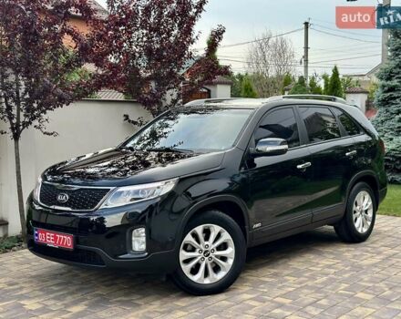Черный Киа Соренто, объемом двигателя 2.2 л и пробегом 208 тыс. км за 16350 $, фото 1 на Automoto.ua