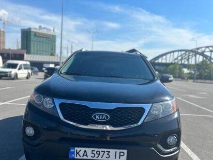 Черный Киа Соренто, объемом двигателя 2.4 л и пробегом 233 тыс. км за 9500 $, фото 1 на Automoto.ua