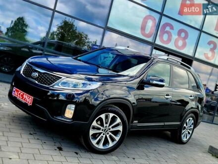 Черный Киа Соренто, объемом двигателя 2.2 л и пробегом 188 тыс. км за 17950 $, фото 1 на Automoto.ua