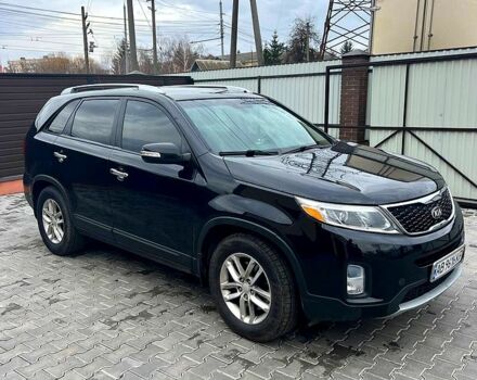 Черный Киа Соренто, объемом двигателя 2.4 л и пробегом 265 тыс. км за 12000 $, фото 1 на Automoto.ua
