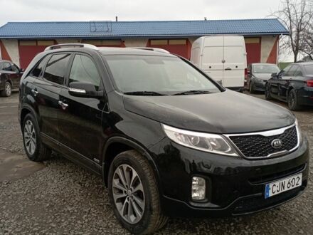 Чорний Кіа Соренто, об'ємом двигуна 2 л та пробігом 220 тис. км за 16300 $, фото 1 на Automoto.ua