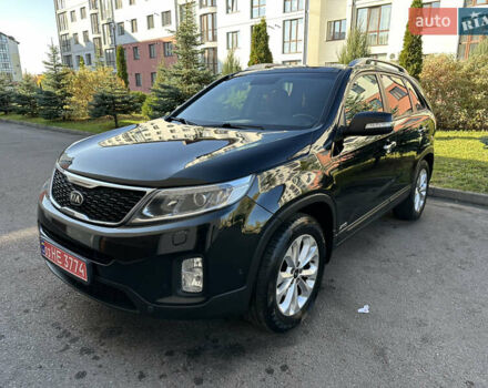 Черный Киа Соренто, объемом двигателя 2.2 л и пробегом 229 тыс. км за 16600 $, фото 1 на Automoto.ua