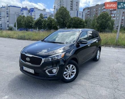 Черный Киа Соренто, объемом двигателя 2.4 л и пробегом 164 тыс. км за 13850 $, фото 1 на Automoto.ua