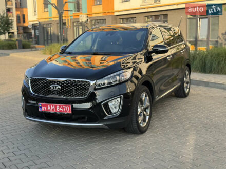 Черный Киа Соренто, объемом двигателя 2.2 л и пробегом 220 тыс. км за 23750 $, фото 1 на Automoto.ua