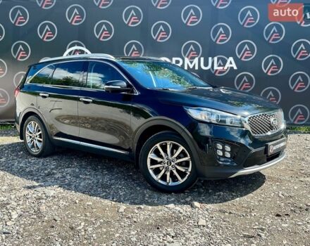 Черный Киа Соренто, объемом двигателя 2.2 л и пробегом 237 тыс. км за 20990 $, фото 1 на Automoto.ua