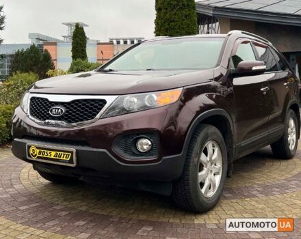 Коричневый Киа Соренто, объемом двигателя 2.4 л и пробегом 145 тыс. км за 10500 $, фото 2 на Automoto.ua