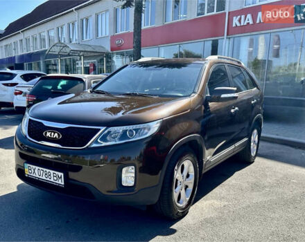Коричневий Кіа Соренто, об'ємом двигуна 2.2 л та пробігом 91 тис. км за 18000 $, фото 1 на Automoto.ua