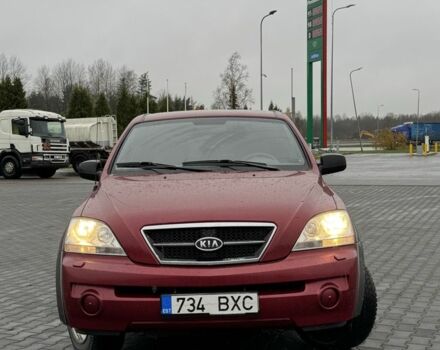 Красный Киа Соренто, объемом двигателя 2.5 л и пробегом 282 тыс. км за 3300 $, фото 1 на Automoto.ua
