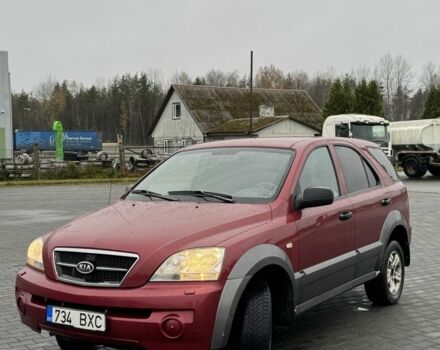 Красный Киа Соренто, объемом двигателя 2.5 л и пробегом 282 тыс. км за 3300 $, фото 2 на Automoto.ua