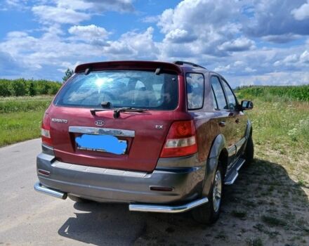 Красный Киа Соренто, объемом двигателя 2 л и пробегом 370 тыс. км за 2700 $, фото 3 на Automoto.ua