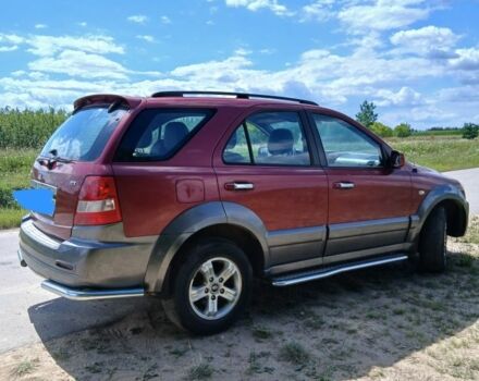 Красный Киа Соренто, объемом двигателя 2 л и пробегом 370 тыс. км за 2700 $, фото 4 на Automoto.ua