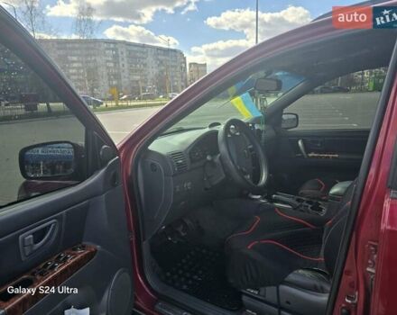 Красный Киа Соренто, объемом двигателя 2.5 л и пробегом 240 тыс. км за 5000 $, фото 8 на Automoto.ua