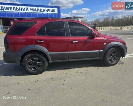 Красный Киа Соренто, объемом двигателя 2.5 л и пробегом 240 тыс. км за 5000 $, фото 6 на Automoto.ua