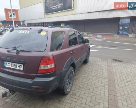 Красный Киа Соренто, объемом двигателя 2.5 л и пробегом 308 тыс. км за 7500 $, фото 2 на Automoto.ua