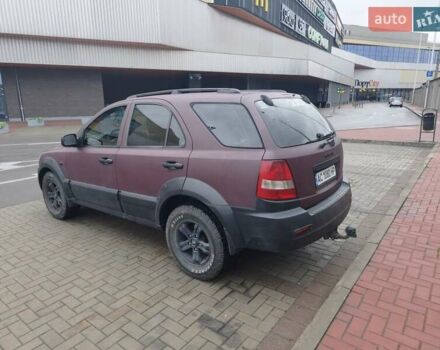 Красный Киа Соренто, объемом двигателя 2.5 л и пробегом 308 тыс. км за 7500 $, фото 7 на Automoto.ua