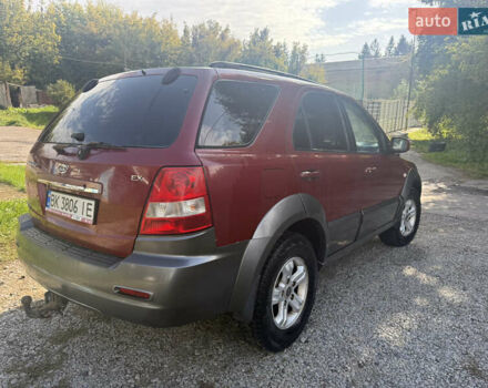 Красный Киа Соренто, объемом двигателя 2.5 л и пробегом 250 тыс. км за 5300 $, фото 5 на Automoto.ua
