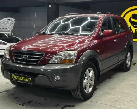 Красный Киа Соренто, объемом двигателя 2.5 л и пробегом 234 тыс. км за 9400 $, фото 2 на Automoto.ua