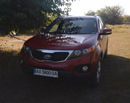 Красный Киа Соренто, объемом двигателя 2.4 л и пробегом 127 тыс. км за 13800 $, фото 1 на Automoto.ua