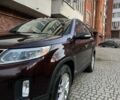 Красный Киа Соренто, объемом двигателя 2.4 л и пробегом 197 тыс. км за 14200 $, фото 1 на Automoto.ua
