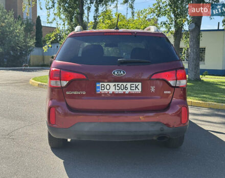 Красный Киа Соренто, объемом двигателя 2.4 л и пробегом 117 тыс. км за 10990 $, фото 4 на Automoto.ua