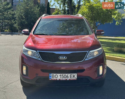 Красный Киа Соренто, объемом двигателя 2.4 л и пробегом 117 тыс. км за 10990 $, фото 1 на Automoto.ua