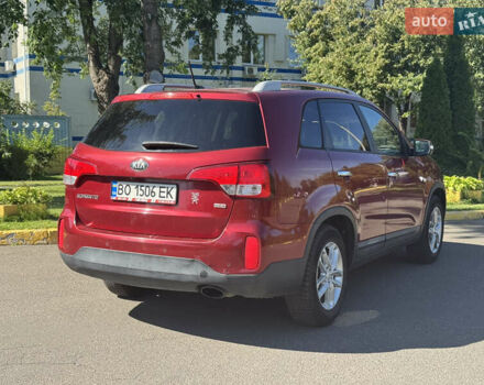Красный Киа Соренто, объемом двигателя 2.4 л и пробегом 117 тыс. км за 10990 $, фото 5 на Automoto.ua