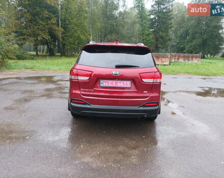 Красный Киа Соренто, объемом двигателя 2.4 л и пробегом 202 тыс. км за 13499 $, фото 7 на Automoto.ua