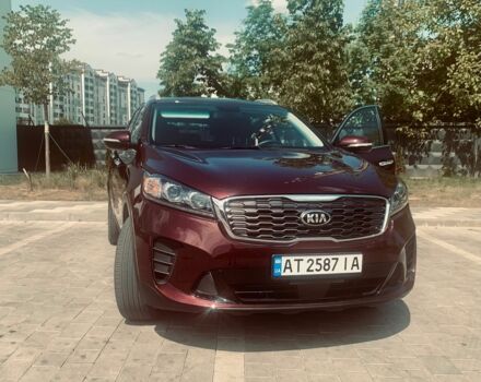 Красный Киа Соренто, объемом двигателя 2.4 л и пробегом 42 тыс. км за 18900 $, фото 1 на Automoto.ua