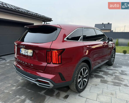 Красный Киа Соренто, объемом двигателя 2.49 л и пробегом 65 тыс. км за 24800 $, фото 5 на Automoto.ua