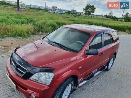 Киа Соренто 2006 в Одессе на Automoto.ua Красный Киа Соренто, объемом двигателя 2.4 л и пробегом 142 тыс. км за 6000 $, фото 1 на Automoto.ua