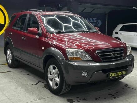 Красный Киа Соренто, объемом двигателя 2.5 л и пробегом 234 тыс. км за 9400 $, фото 1 на Automoto.ua