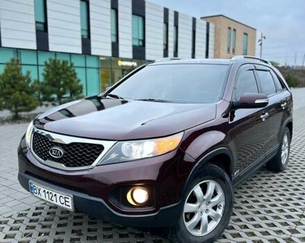 Красный Киа Соренто, объемом двигателя 2.4 л и пробегом 212 тыс. км за 11700 $, фото 1 на Automoto.ua
