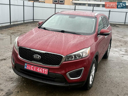 Красный Киа Соренто, объемом двигателя 2.4 л и пробегом 202 тыс. км за 13499 $, фото 1 на Automoto.ua