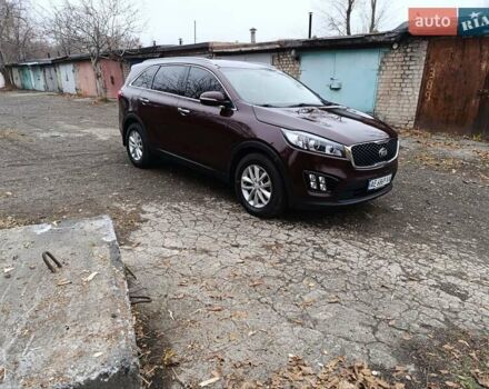 Красный Киа Соренто, объемом двигателя 2.4 л и пробегом 119 тыс. км за 15500 $, фото 1 на Automoto.ua