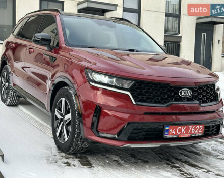 Красный Киа Соренто, объемом двигателя 2.5 л и пробегом 99 тыс. км за 24500 $, фото 1 на Automoto.ua
