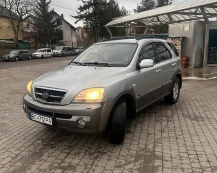 Серый Киа Соренто, объемом двигателя 2.4 л и пробегом 150 тыс. км за 5400 $, фото 1 на Automoto.ua