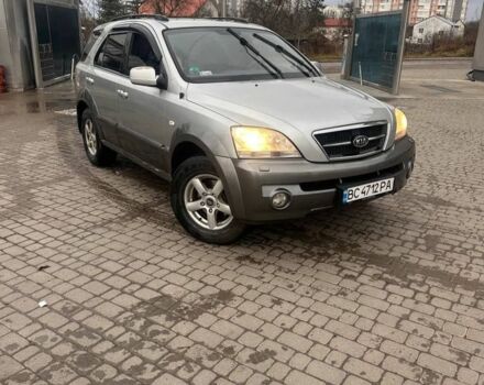 Серый Киа Соренто, объемом двигателя 2.4 л и пробегом 150 тыс. км за 5400 $, фото 3 на Automoto.ua