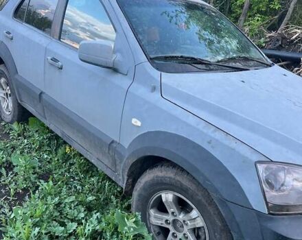 Серый Киа Соренто, объемом двигателя 2.5 л и пробегом 244 тыс. км за 5500 $, фото 1 на Automoto.ua