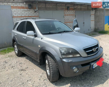 Серый Киа Соренто, объемом двигателя 2.5 л и пробегом 240 тыс. км за 6400 $, фото 1 на Automoto.ua
