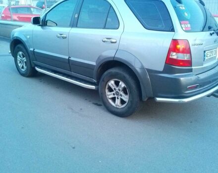 Серый Киа Соренто, объемом двигателя 2.5 л и пробегом 423 тыс. км за 7500 $, фото 3 на Automoto.ua