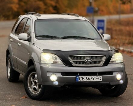 Серый Киа Соренто, объемом двигателя 2.5 л и пробегом 413 тыс. км за 5600 $, фото 3 на Automoto.ua