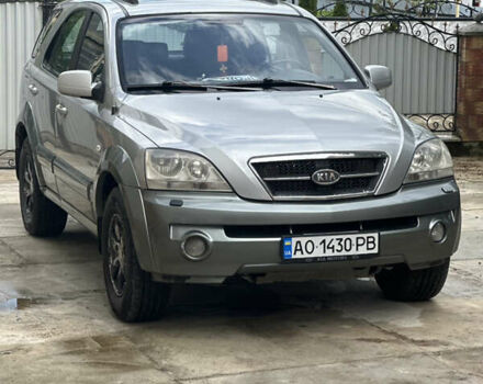 Серый Киа Соренто, объемом двигателя 2.5 л и пробегом 287 тыс. км за 7600 $, фото 2 на Automoto.ua