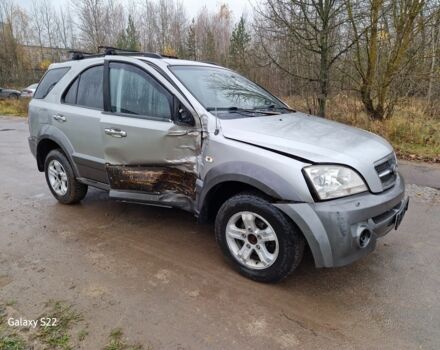 Серый Киа Соренто, объемом двигателя 2.5 л и пробегом 250 тыс. км за 2100 $, фото 5 на Automoto.ua