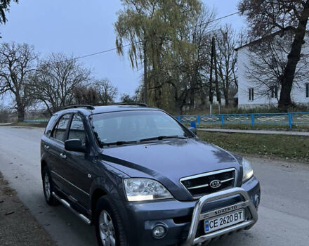Серый Киа Соренто, объемом двигателя 2.5 л и пробегом 377 тыс. км за 6700 $, фото 4 на Automoto.ua