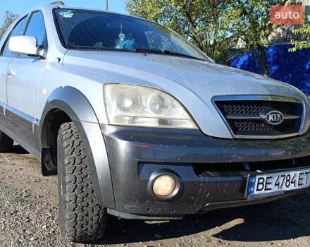 Серый Киа Соренто, объемом двигателя 2.5 л и пробегом 267 тыс. км за 5250 $, фото 2 на Automoto.ua