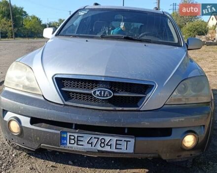 Серый Киа Соренто, объемом двигателя 2.5 л и пробегом 267 тыс. км за 5250 $, фото 3 на Automoto.ua