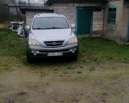 Серый Киа Соренто, объемом двигателя 2.5 л и пробегом 280 тыс. км за 4250 $, фото 2 на Automoto.ua